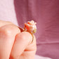 Rosa in fiore